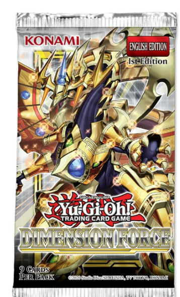 (image for) Yu-Gi-Oh! Dimension Force Booster Pack